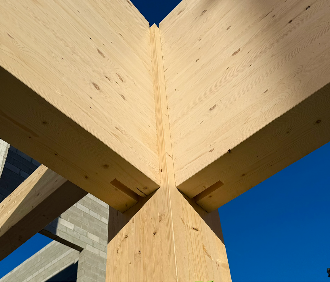 Mass timber joint detail